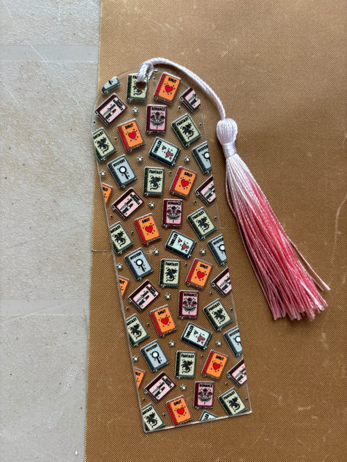 Bookish Babe Acrylic Bookmark