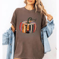 Bookish Pumpkin Bella + Canvas® Tee | Fall Book Lover Shirt | Cozy Autumn Reading Shirt